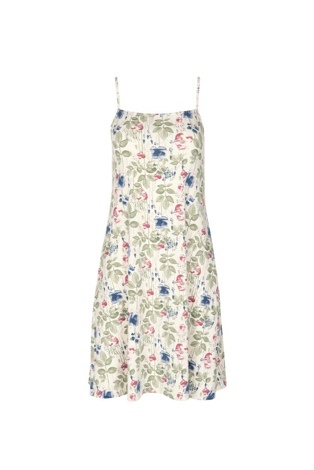 JASMINE Nachthemd met spaghetti-bandjes 95 cm 23350